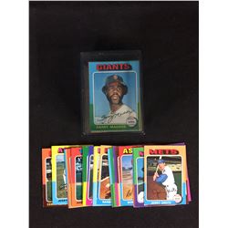 1975 TOPPS BASEBALL CARD LOT