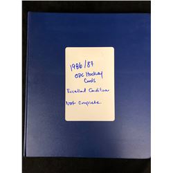 1986-07 O-PEE-CHEE HOCKEY CARDS (EXCELLENT CONDITION)