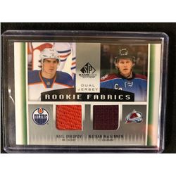 2013-14 SP Game Used Rookie Fabrics Dual Jersey RC Nail Yakupov/ Nathan MacKinnon