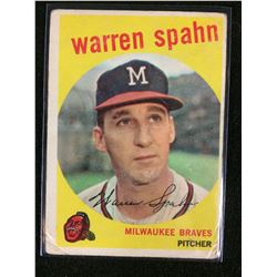 1959 TOPPS #40 WARREN SPAHN