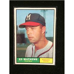 1961 Topps #120 Ed Mathews