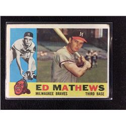 1960 Topps #420 Ed Mathews