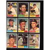 Image 1 : 1961 TOPPS BASEBALL CARD LOT