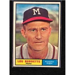 1961 TOPPS #320 LOU BURDETTE