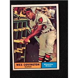 1961 Topps Set Break #296 Wes Covington