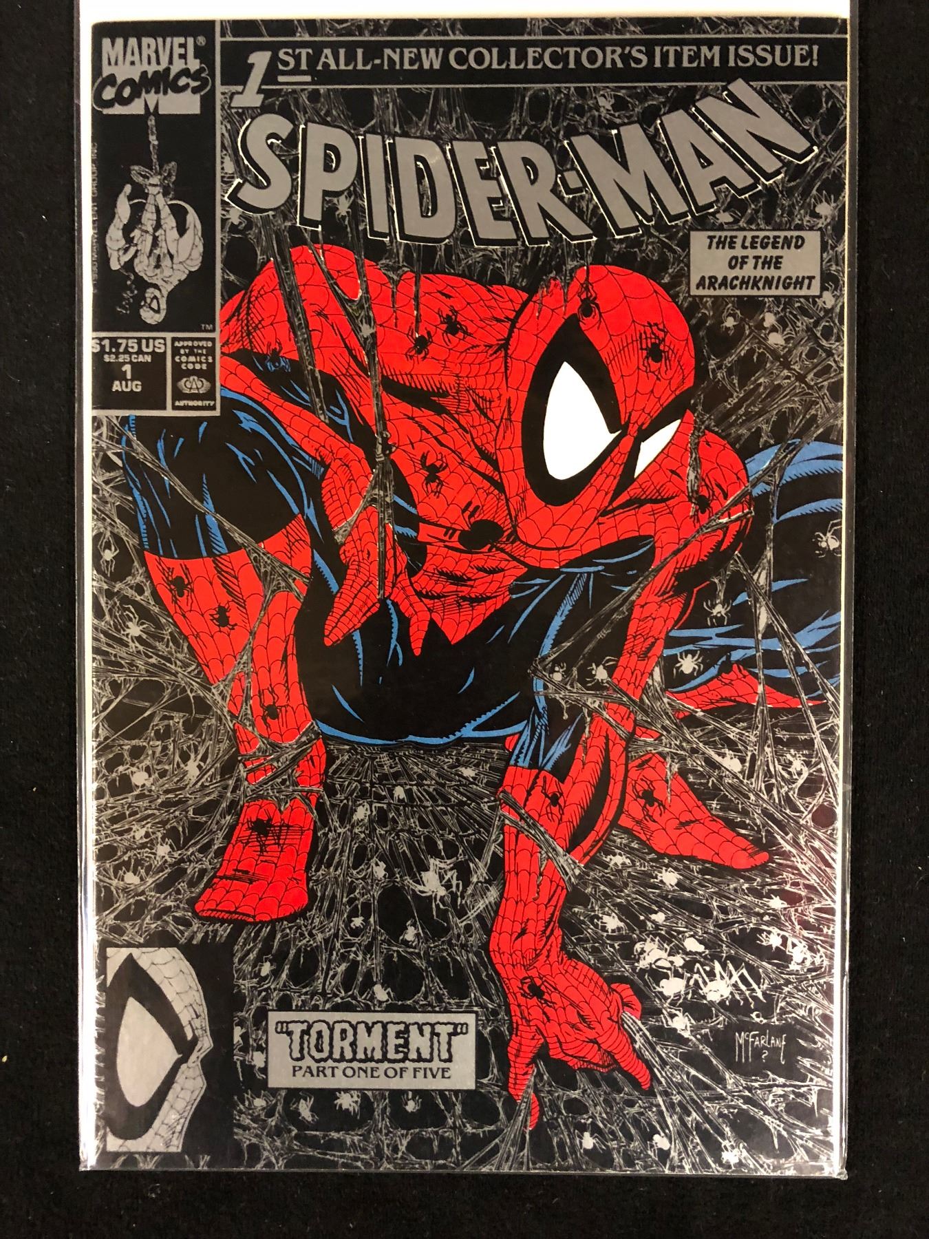 1st all new collector's item issue spider man the legend of the arachknight