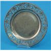 Image 1 : A 19th century Austro-Hungarian 800 standard pierced circular waiter, with engraved central armor...