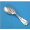 Image 1 : A George IV Scottish silver Old English pattern caddy spoon, with shaped oval bowl, maker Mitchel...