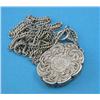 Image 1 : A Victorian silver vinaigrette, of shaped oval form, decorated throughout with engraved acanthus...