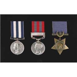 An India G.S.M., with Hazara 1891 clasp to 1938 Pte. M.Morris 2nd Seaforth Highlands (NEF, polish...