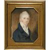 Image 1 : Early 19th C. English School watercolour on ivory, Miniature of a gentleman, 3.5 x 2.75 ins....