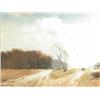 Image 1 : Marcus Ford (Wapping Group) oil on canvas, Spring - Sizewell Common, signed, 14 x 18 ins....