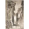 Image 1 : Sir Frank Brangwyn (1867-1956) unframed etching, 'Street, St Cerque No.2', F.A.S 198, signed in p...