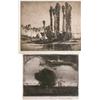 Image 1 : Sir Frank Brangwyn (1867-1956) two unframed etchings, 'The River Lot' and 'The Cloud', G171 (1910...
