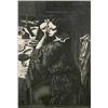 Image 1 : Dame Laura Knight (1877-1970) aquatint, Actress at a dressing table, signed in pencil, 11.75 x 9....