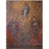 Image 1 : 18th C. Spanish School oil on canvas, The Assumption of Mary, 65 x 48 ins....