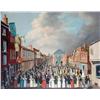 Image 1 : T. Edwards (19th C.) oil on canvas, 'Ware Reform Festival, 25th July 1832', inscribed verso, 22 x...