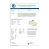 Image 3 : 1.07 CTW Certified VS/SI Diamond Solitaire 2Pc Wedding Set 14K Yellow Gold - REF-197X3T - 31741