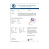 Image 2 : 1.06 CTW Tanzanite & Diamond Ring 14K Rose Gold - REF-25M3H - 14405