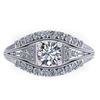 1.50 CTW Solitaire Certified VS/SI Diamond Ring 14K White Gold - REF-232A2X - 38547