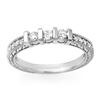 0.55 CTW Certified VS/SI Diamond Ring 18K White Gold - REF-64N5Y - 13685