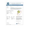 Image 2 : 1.55 CTW Peridot & Diamond Ring 14K Rose Gold - REF-20A2X - 13463