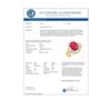 Image 2 : 3.83 CTW Ruby & Diamond Ring 14K Yellow Gold - REF-82M5H - 13307