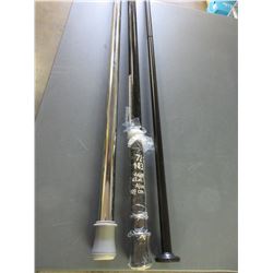 Lot of 3 Tension Rods / 1 Shower Rod up to 64" & 2 Curtain Rods up to 72"