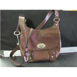 Women's FOSSIL Bag/Purse - Authentic alll Leather/ Excellent Cond A+