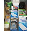 Image 1 : Large lot of Vitamins / sun block / sensitive skin Bandages and more