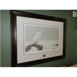 Artist of the Year Peter Stewart triple mat framed Signed & Numbered/pencil