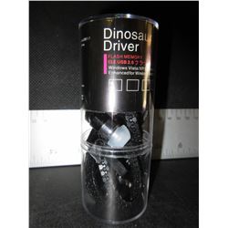 New Dinosaur Driver Zipper Headphones / Black