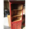 Image 2 : Corner Hutch 28 x 70 x 12 inch deep  2 door / 3 shelf / Pine / NO SHIPPING