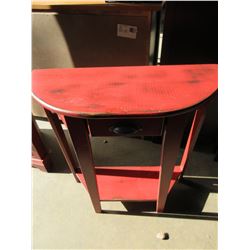 Hallway / side Table one drawer / 27.5 x 11.5 x 30/ NO SHIPPING