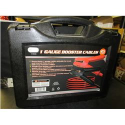 New 25 foot 1 Gage Booster Cables / Heavy Duty for Truck-Tractor & Fleet