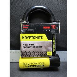 New Kryptonite LOCK /  Fahgettaboudit New York 18mm / $ 163.00 on-line