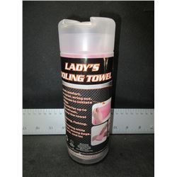 Cooling Towel / Wet flick and it stays cold up to 2 hrs then wet and repeat