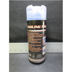 Cooling Towel / Wet flick and it stays cold up to 2 hrs then wet and repeat