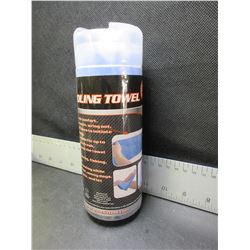 Cooling Towel / Wet flick and it stays cold up to 2 hrs then wet and repeat