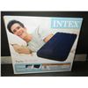 Image 1 : New Intex Twin classic Downey air Mattress / great floatie for the lake