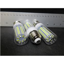 3 New 56 LED Cobb Lightbulbs / save on your power / 50,000hrs / white