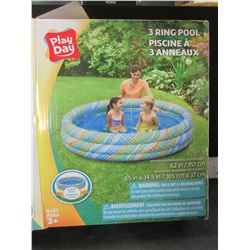 Play Day 3 ring  Pool 62 inch