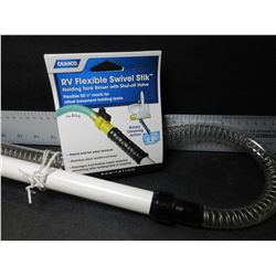 New RV Flexible Swivel Stik / great to flush out your RV or Trailer Tank