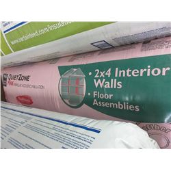 1 New Bale of Quiet Zone Pink for 2 x 4 interior walls Noise Insulation