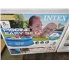 Image 1 : 8 foot Intex Above Ground Pool with Pump and Hoses / untested