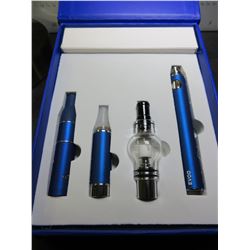 Blue 3 in 1 Wax Vaporizer Pen Kit Dry Herb electronic cigarettes with