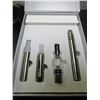Image 1 : Silver 3 in 1 Wax Vaporizer Pen Kit Dry Herb electronic cigarettes with