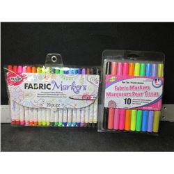 2 New packs Fabric Markers