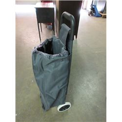 Pull Cart/Bag with 6" wheels heavy duty Nylon bag