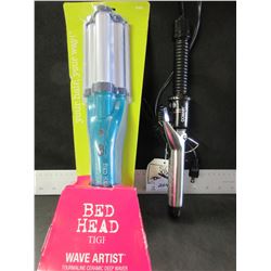 2 New Stylers / 1 Deep Waver & 1 Curling Iron